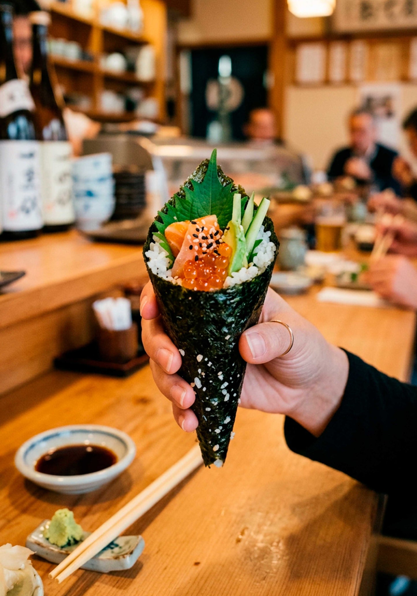 Japanische Temaki Sushi in Schöneberg